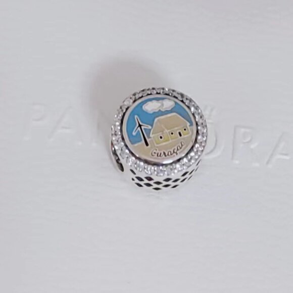 Pandora Windmill Curacao Charm for Pandora Bracelet Bead Charm - Picture 3 of 6